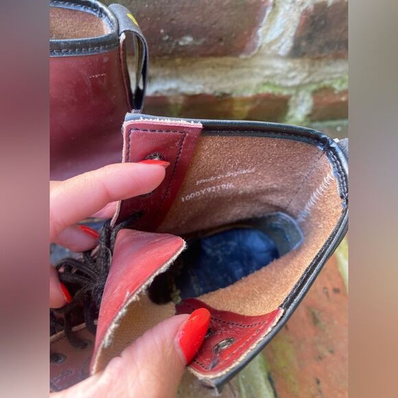 Dr. Martens Jadon Boots US 5 UK 3 Vintage Maroon - Picture 6 of 14